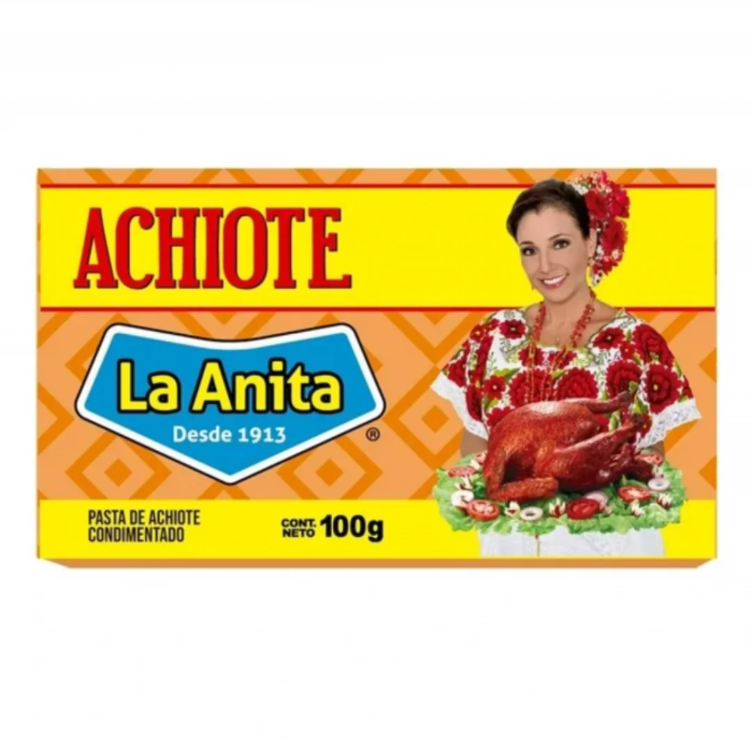 La Anita Pasta de Adobo Achiote 100g- Anita desde 1913