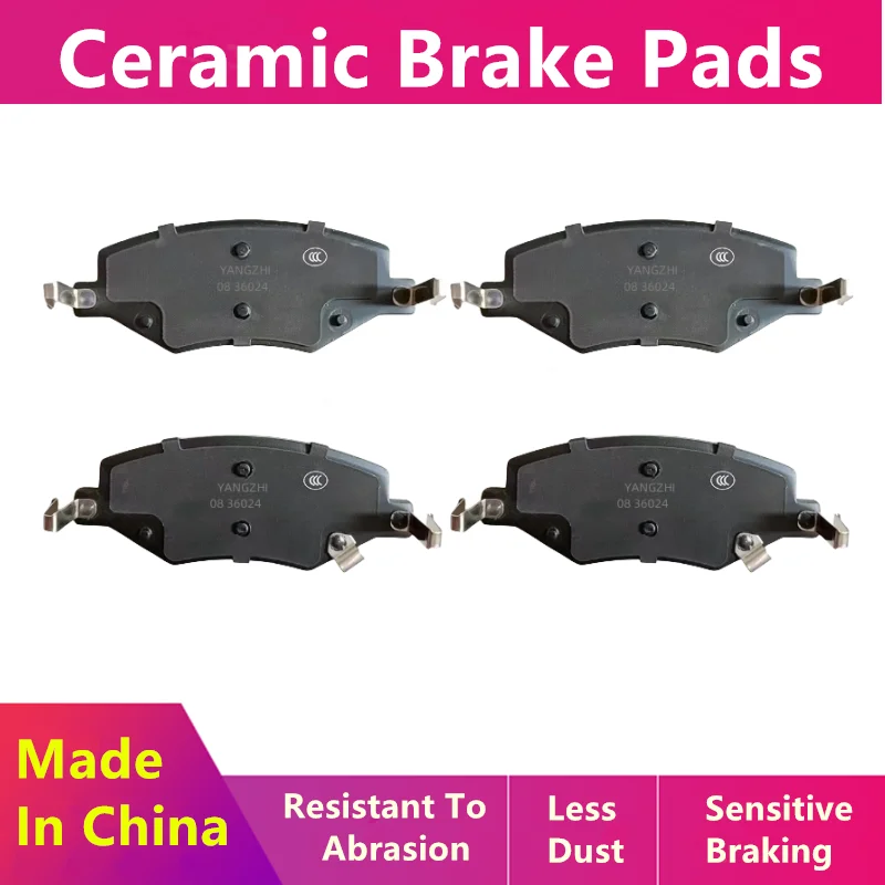 Front/Rear Ceramic Brake Pads For Byd Qin Ev450 Ev300 Ev Electric Vehicles/Auto Parts