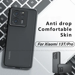 For Xiaomi 13T Pro Case Xiaomi 13T Pro Cover Luxury Matte PC + TPU Shockproof Silicon Protective Phone Back Cover Xiaomi 13T Pro