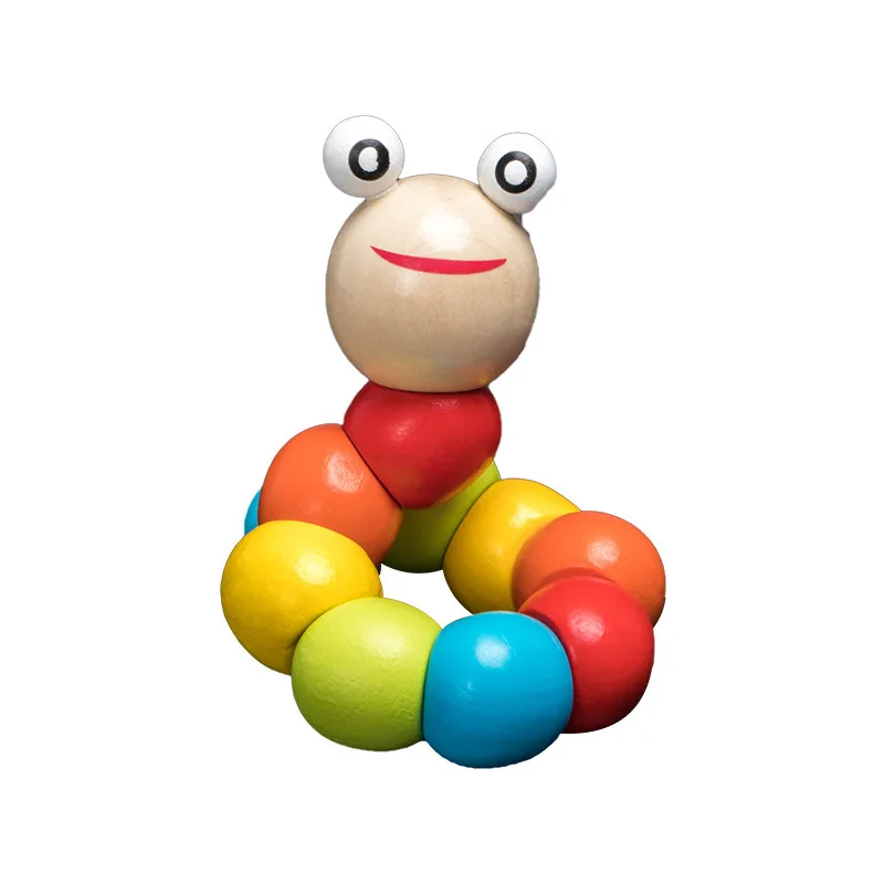 Wczesna edukacja Drewniana zabawka Prezent dla niemowląt Koraliki Koraliki dla dzieci Klocki do budowania Zabawka oświecenia poznawczego