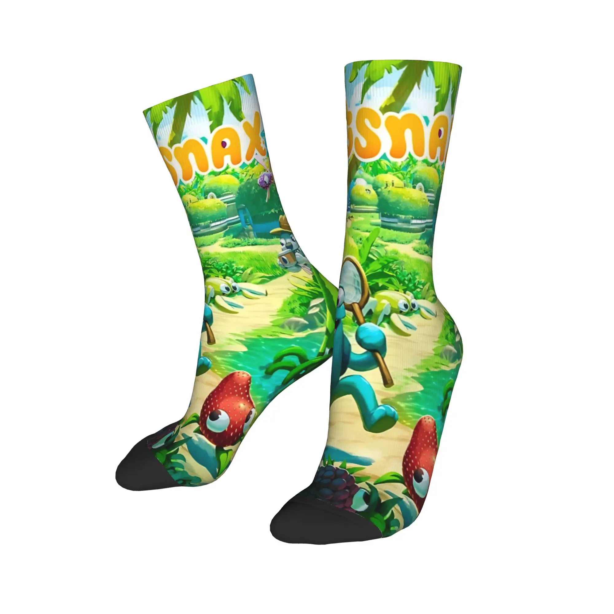 الرجال الجوارب Bugsnax بلدي الغناء وحوش جوارب الخريف العصرية تنفس الجوارب نمط الرياضة في الهواء الطلق عدم الانزلاق الجوارب