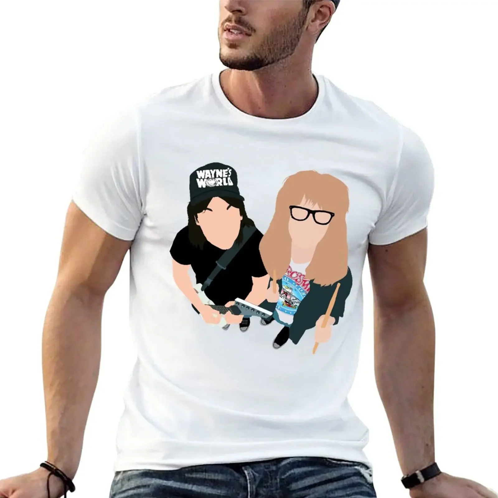 Secrets About Wayne's World T-Shirt funnys anime customs men t shirts