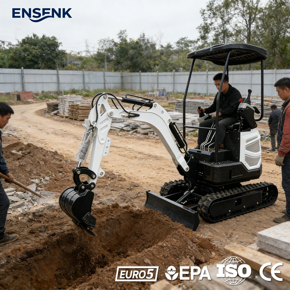 

Mini Excavator 1.0Ton 1.2Ton 2.0Ton Construction 1.7Ton Diesel Engine Yanmar CE Europe Fast Delivery Excavators