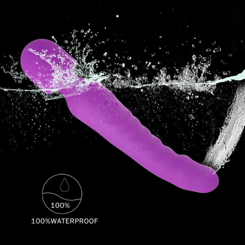 Heating Powerful Magic Wand Vibrator Oral USB Charging Clit Vibrators for Women Massager Adult Sex toys for Women Masturbator