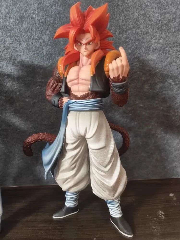 

Коллекционная фигурка Dragon Ball Super Saiyan 4 Gogeta GK, статуэтка аниме-персонажа, настольное украшение, модные коллекционные фигурки
