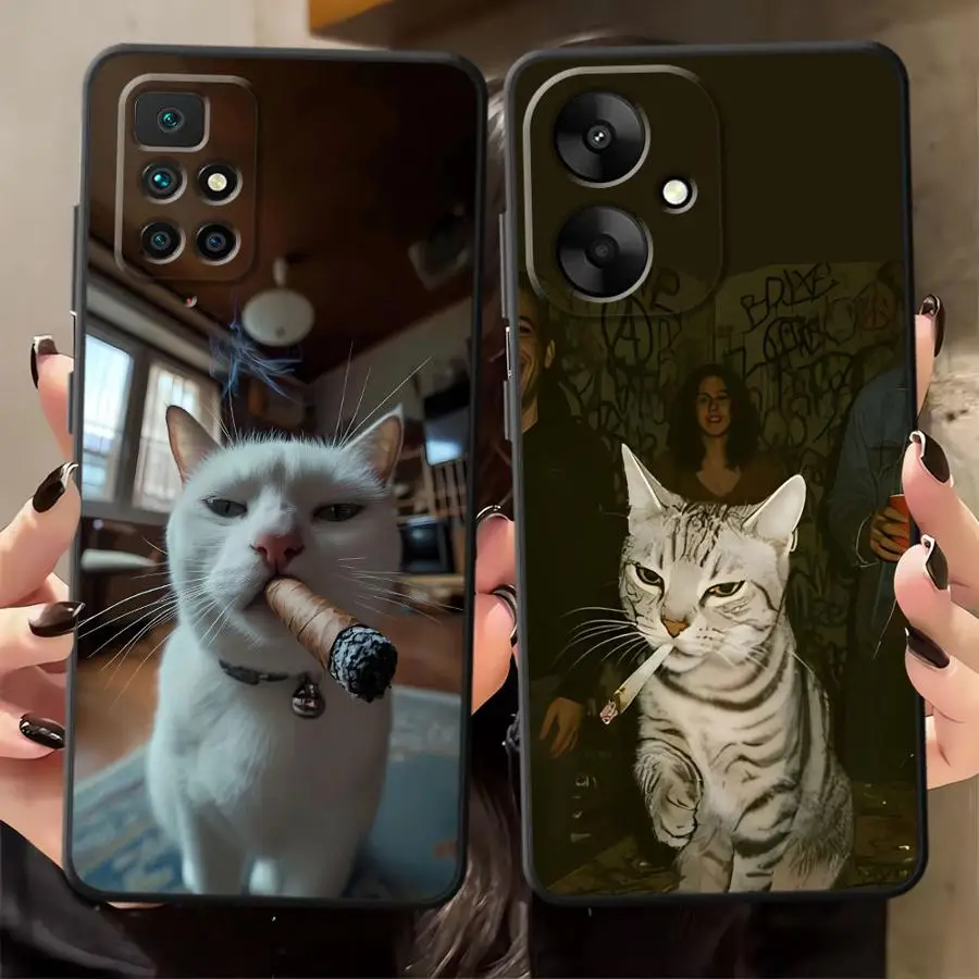 Funny Cute Cat Case…