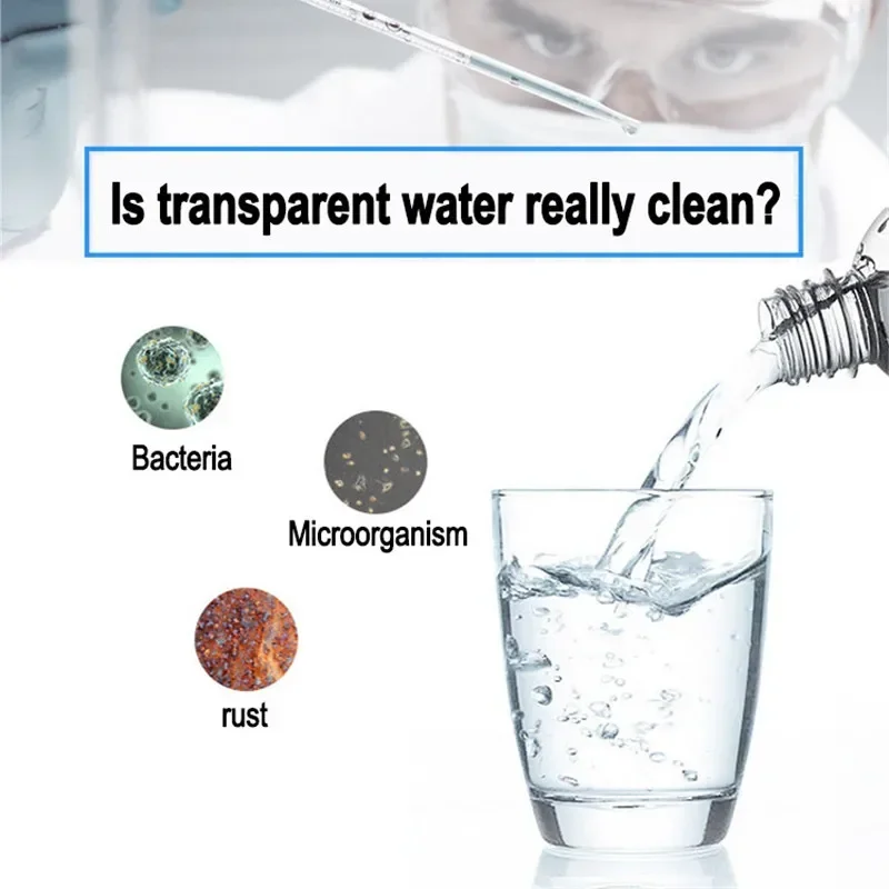 

Portable Digital TDS Water Quality Tester - Drinking Water Analysis Meter Mineral Test Pen for Quality Assurance