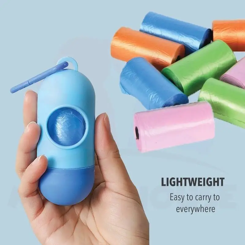 1pcs Portable Diaper Disposal Plastic Dispenser Mini Home Outdoor Cleaning Tool Trash Bags Multi-function Disposable Garbage Bag