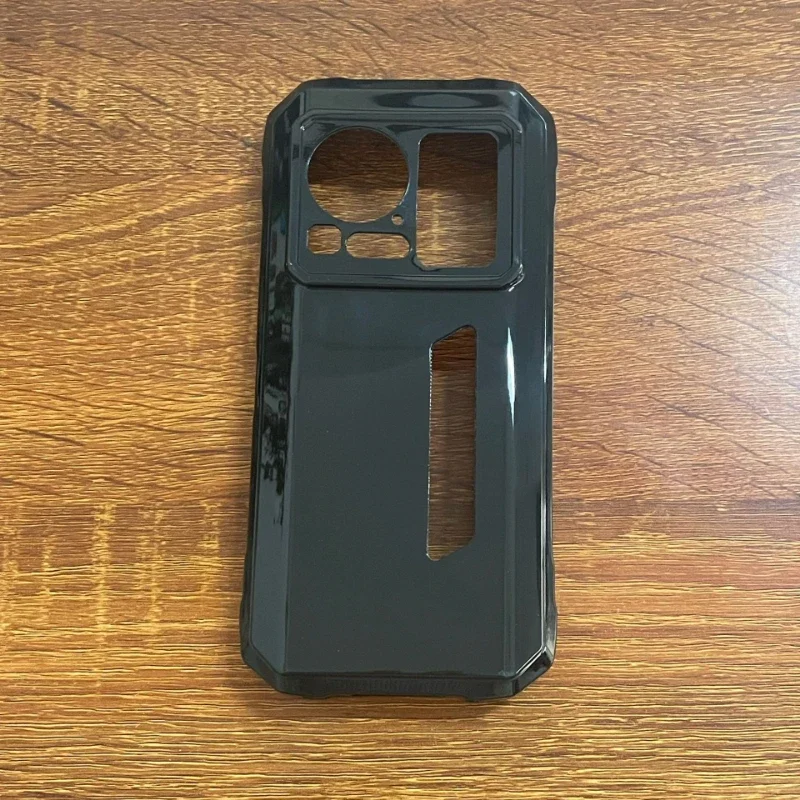 Etui na telefon Hotwav Hyper 7 Pro Soft TPU do HOTWAV Hyper7 HYPER 7pro Clear Black Cover Silicone Protective Coque Back Shell — zdjęcie 6