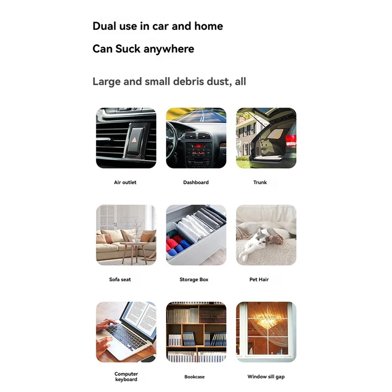 

AB08-Портативный мини-ручной беспроводной пылесос с моющимся HEPA-фильтром для автомобиля, дома, домашних животных, ручной пылесос, беспроводной