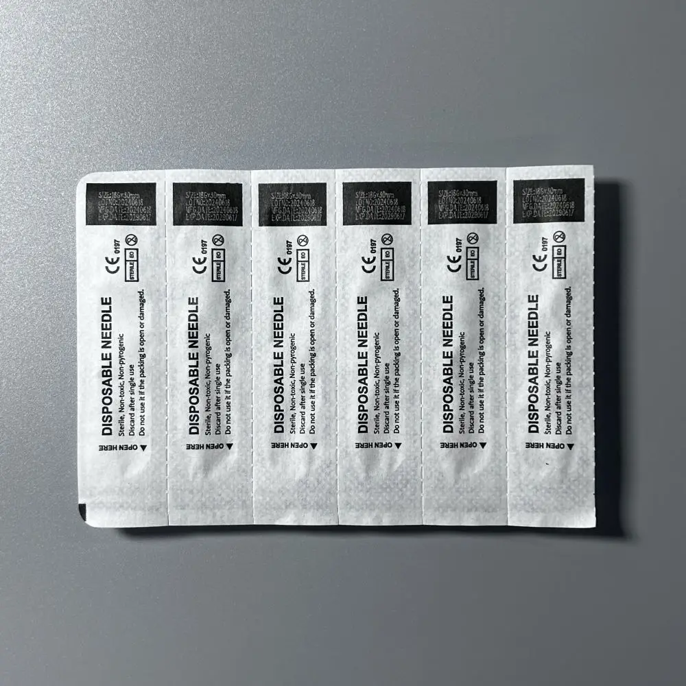 Hot Sell 18G 38mm 100pcs/box Disposable Tool Sterile Needle Tattoo