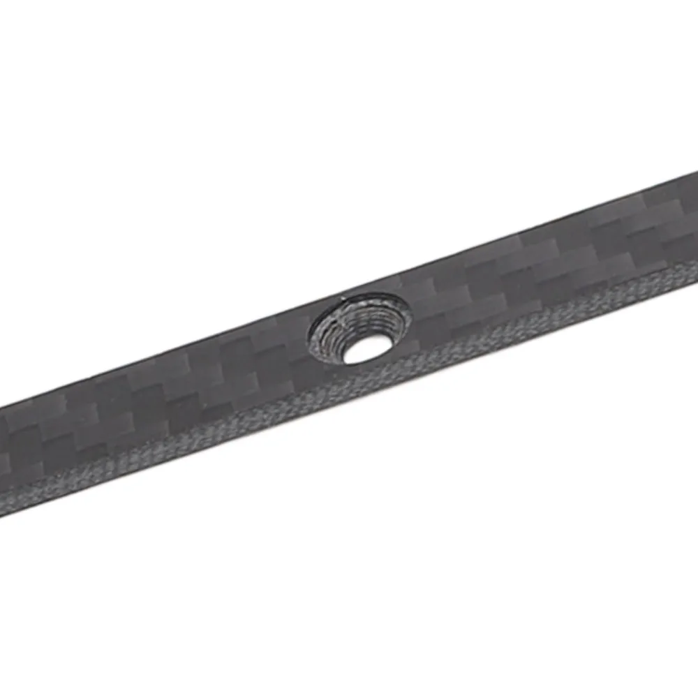 Lightweight RC Chassis Reinforcement High Strength Black Carbon Fiber Chassis Stiffener for Tamiya TT02/TT-02 1/10 RC Car