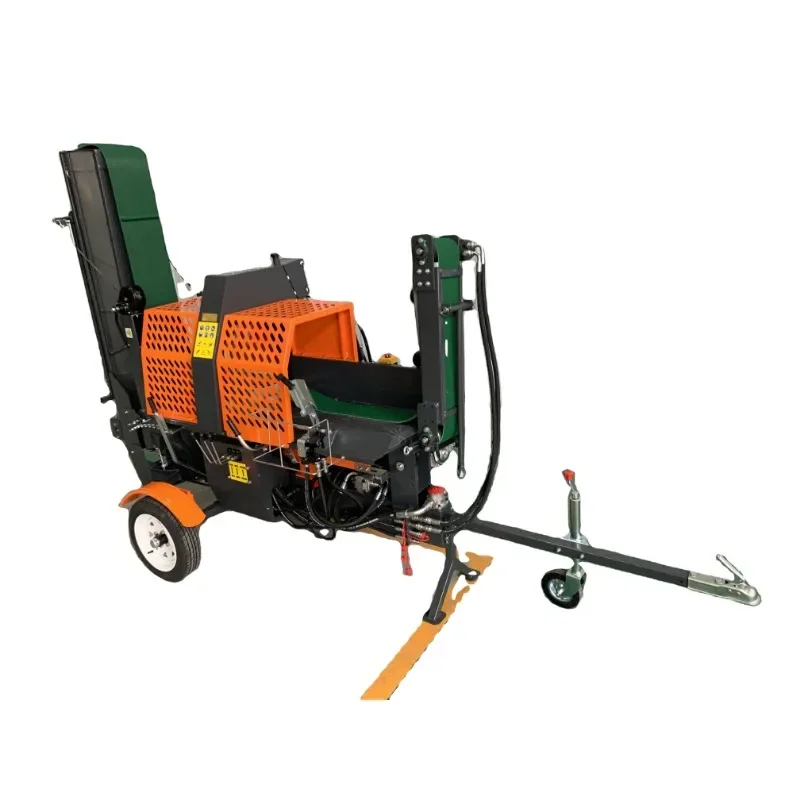 Automatic Firewood Cutter Kindling Chipper Manual Log Splitter Wood Processor Splitting Machine