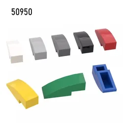 50pcs Assembles 50950 3x1 curved oblique brick Building Blocks Bricks Bulk Model City Classic Toy Boys Girls Kids Gift