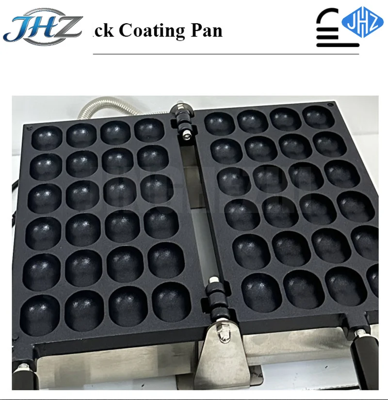 Máquina Comercial JHZ para Hacer Bizcochos Castella, Máquina para Hacer Waffles de 24 Cavidades, Equipo de Cocina de Acero Inoxidable para Hacer Snacks