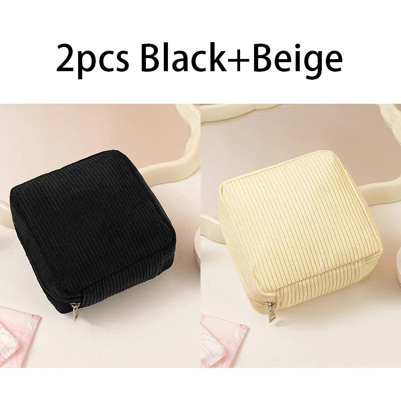 Kulturbeutel, Damenbinden-Beutel, Pad-Beutel, niedliche Kosmetik-Aufbewahrungstasche für Damen, kleine Make-up-Tasche, Kabeletui