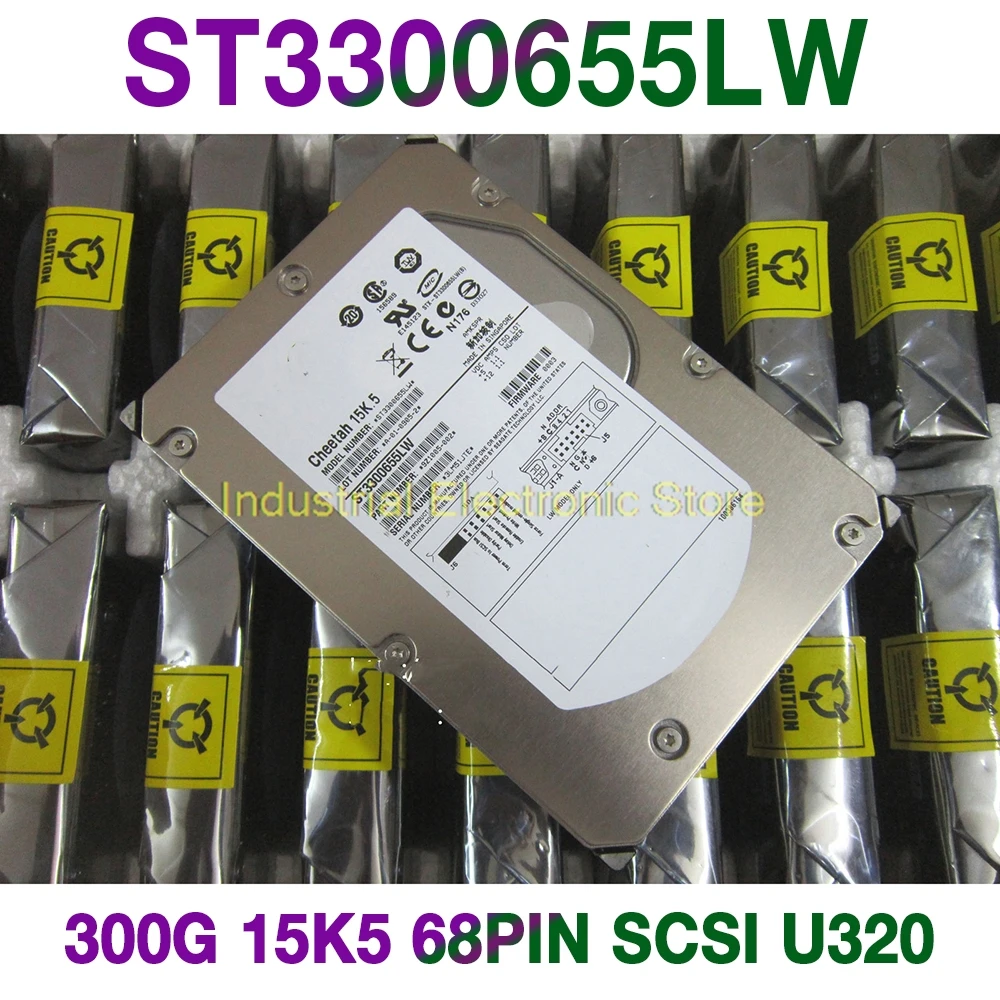 For Seagate Server Hard Disk ST3300655LW 300G 15K5 68PIN SCSI U320