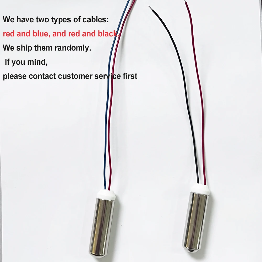 10Pcs 7mmx25mm Miniature Vibration Vibrating Mini Motor Coreless DC Motor Replacement Motors Waterproof Motor