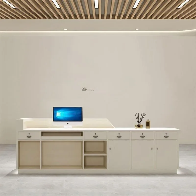 

Роскошный стол, профессиональный набор, стойка регистрации, стойка регистрации, координатный рабочий стол для приема, офисная мебель Estetista