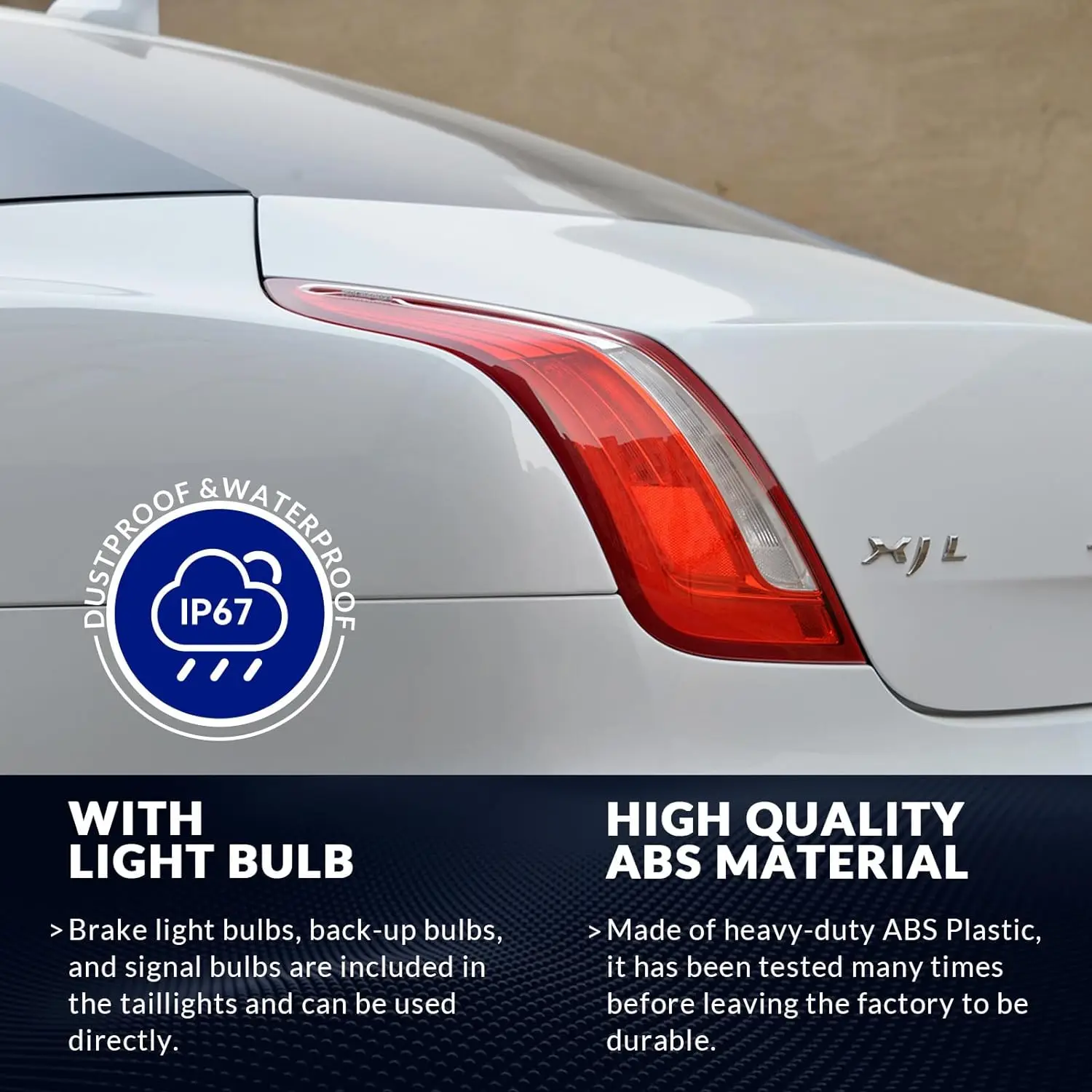 Luzes traseiras led para jaguar xjl xj xf xfl xe xel c2d51413 luz traseira c2d51416 luz traseira lh