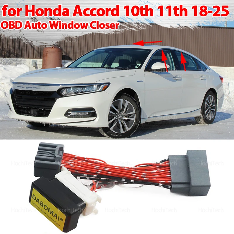 

Для Honda Accord CV1 CV2 CV3 10-го поколения CT1 CY2 11-го поколения 2018-2025: Модифицированный автоматический стеклоподъемник, автомобильный аксессуар