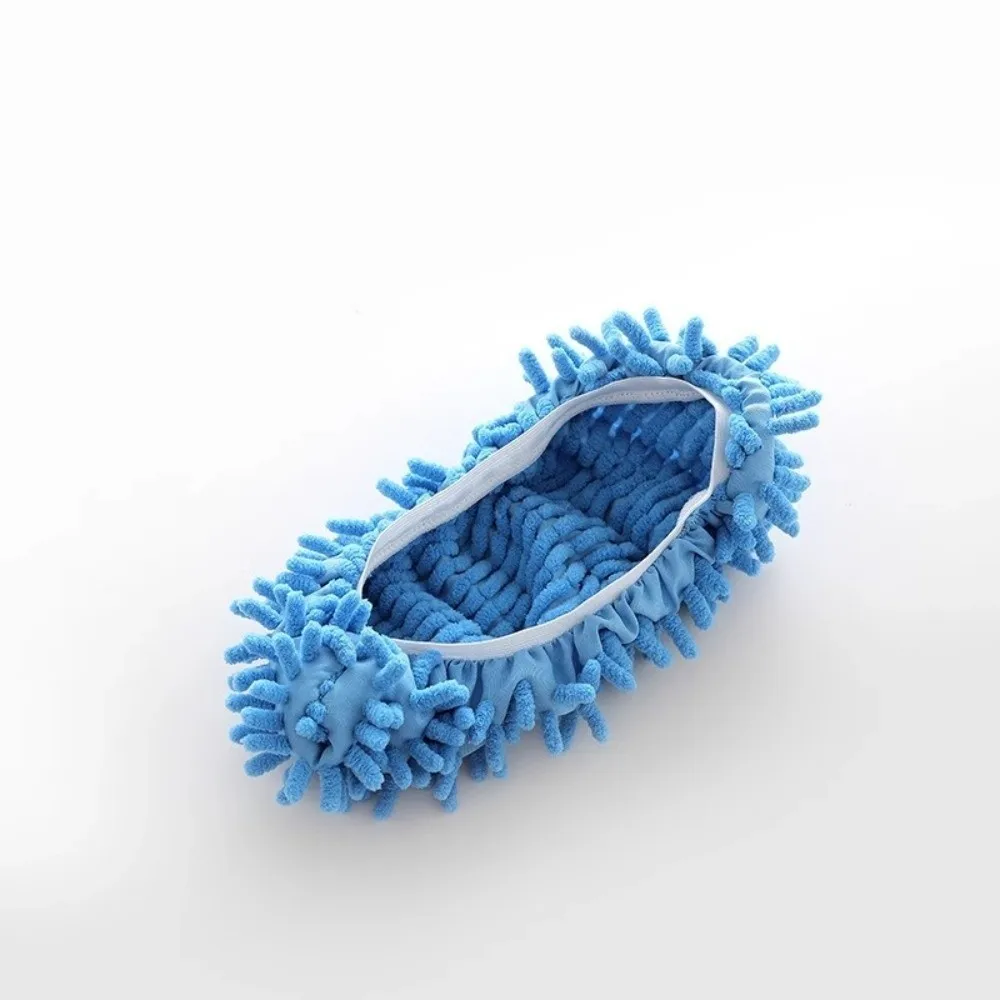 1PC Household Microfibre Mop Slippers Washable Reusable Mopping Shoes Microfiber Detachable Floor Dust Mop Slippers Bathrooms