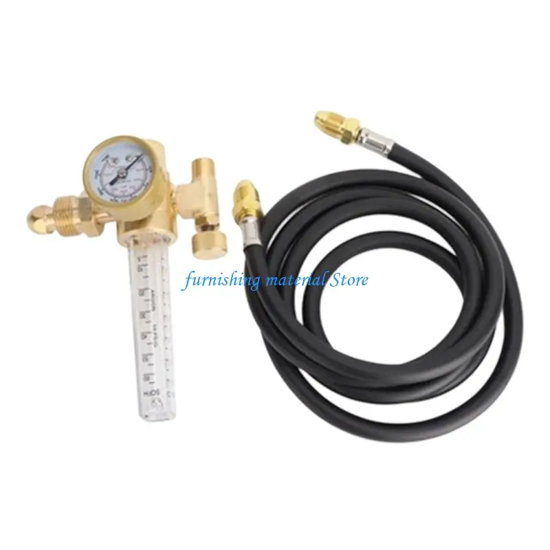 

Y5GD CO2 Argon Regulator Adjustable Gas Regulator With Hose And Multiple Port Connection For Welding Projects