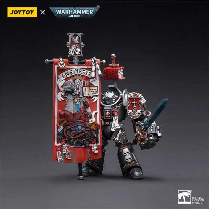 JOYTOY Warhammer 40000/40k "Grey Knights Terminator Retius Akantar"Action Figure Doll Model Gift Decoration Collection