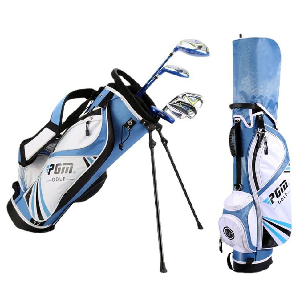 

PGM Children'S Golf Clubs Beginner'S Set Left Hand With Bag Headcover Gift Kids JRTG006 Lightweight Irons Putter Swing 95-155cm