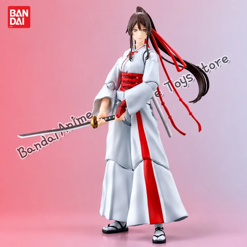 In Stock Bandai Original Shfiguarts Hells Paradise Sagiri Action Figure Model Doll Brand New Boxed Anime Characters Toys Model