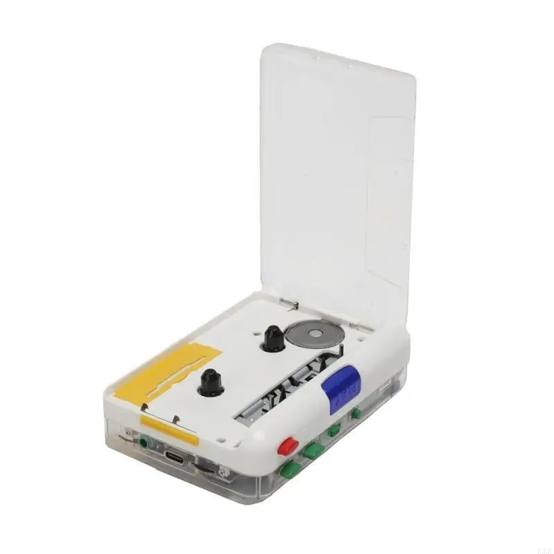 

K32C Portable Tape Cassette Player Преобразует ленту в MP3 USB -интерфейс