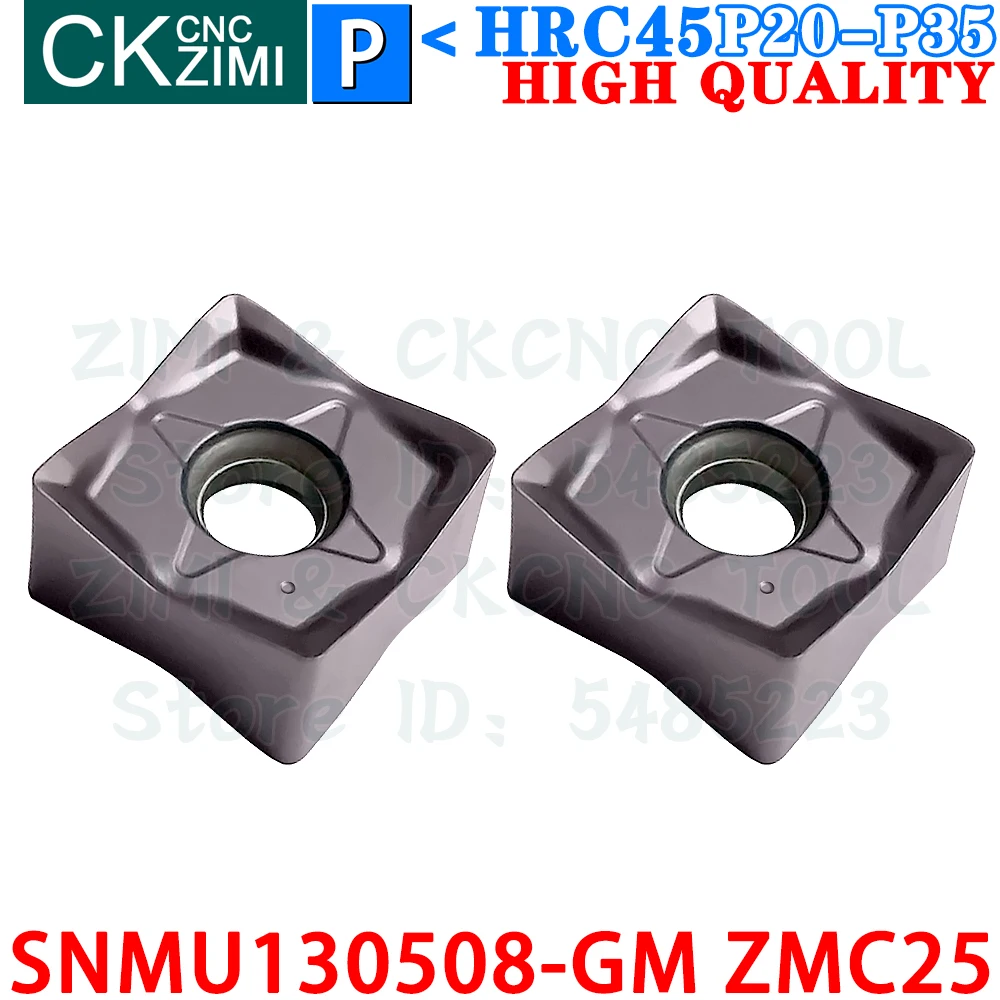 SNMU130508-GM ZMC25 SNMU 130508 GM ZMC25 SNMU 130508EN GM كربيد إدراج تغذية سريعة طحن إدراج التصنيع باستخدام الحاسب الآلي فهرسة أدوات تعدين القطع الثقيلة