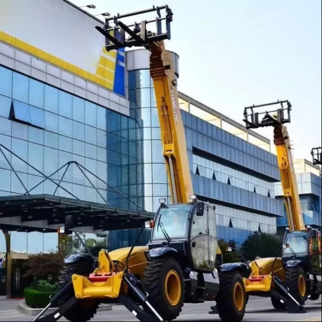 Logistics Machinery Telescopic Handler XC6-3514K 4X4 Telescopic Handler With Spare Parts