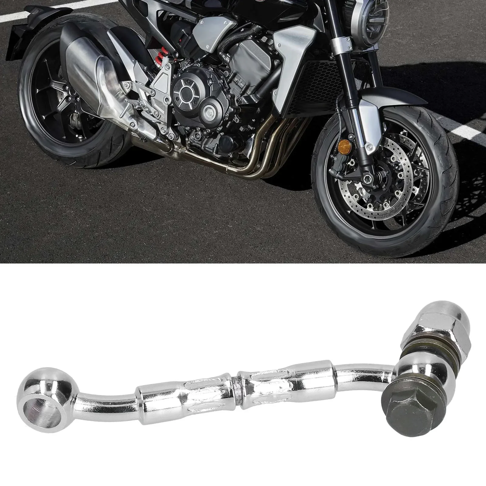 Brake Hose Extend Connector Universal Hydraulic Spare Parts for Motorcycle Modification