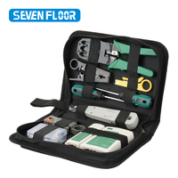RJ45 RJ11 RJ12 Computer Network Repair Tool Kit STP/UTP LAN Cable Tester Wire Cutter Screwdriver Pliers Crimping Tool Set