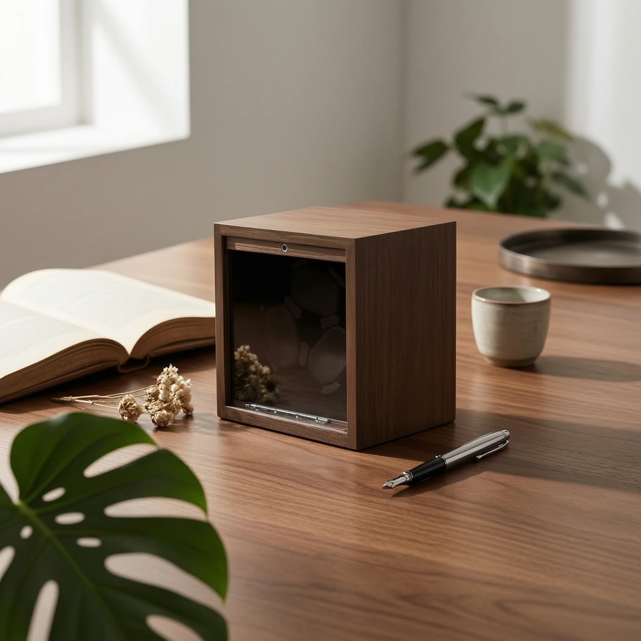 Watch Winder Box USB-Powered Automatic Watch Winder Display Case Quiet Luxury for Dresser, Bedroom