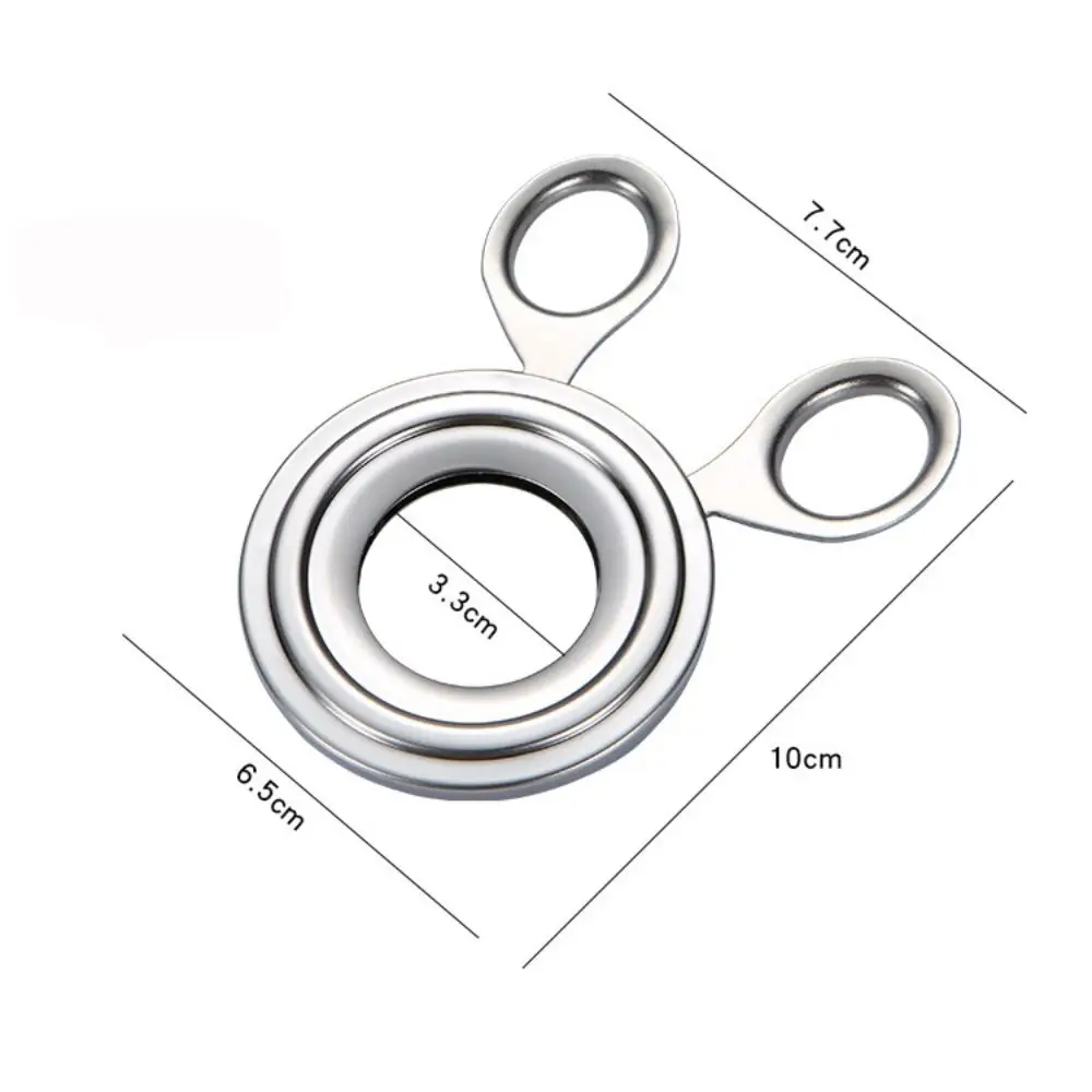 Kitchen Stainless Steel Clipper Tool for Eggs Topper Cutter Scissors Boiled Egg Shell Cutter Egg Shell Opener Knocker Opener