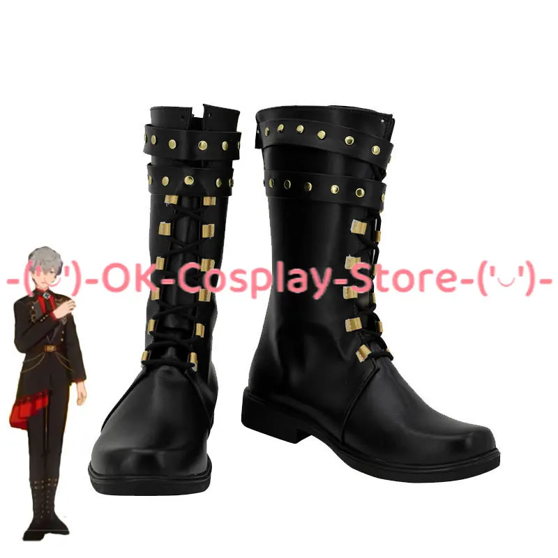 

Game Ensemble Stars Sena Izumi Cosplay Shoes PU Leather Shoes Halloween Carnival Boots Cosplay Prop Custom Made