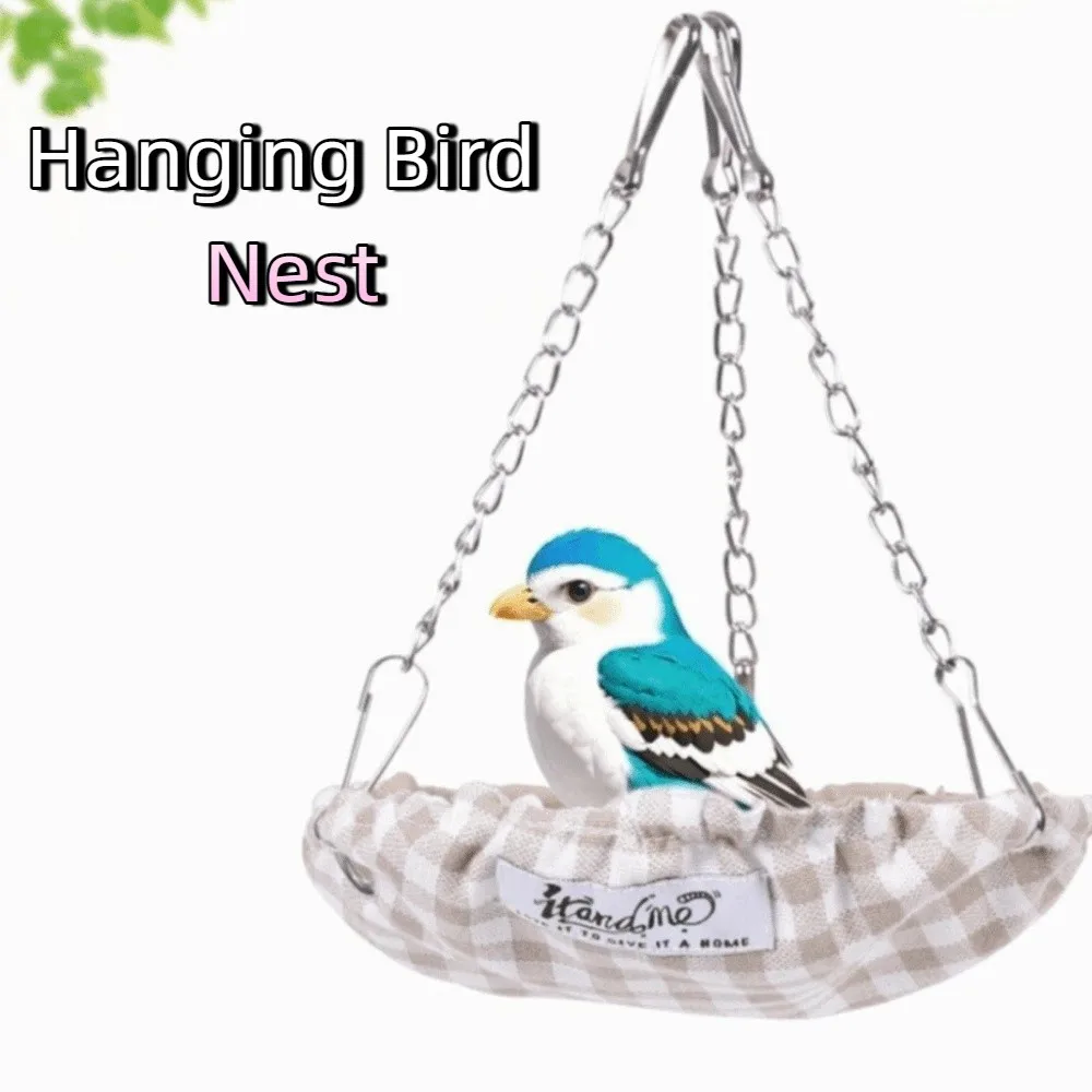 

Parrot Stand Waterproof Bird Hammock Scratch Resistant Sturdy Hanging Bird Nest Bite Resistant Bird Cage Bed Sleeping Playing