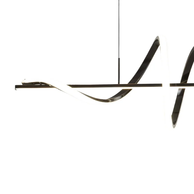 

Chandelier Modern minimalist dining table light Italian minimalist dining room bar strip light Nordic lamps