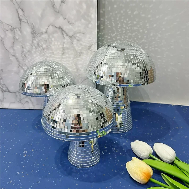 2023 Disco Champignons Slaapkamer Decoratie Disco Bal Paddestoel Bruiloftsdecoratie Feestdecoratie Home Decor Paddestoel Decor Discobal