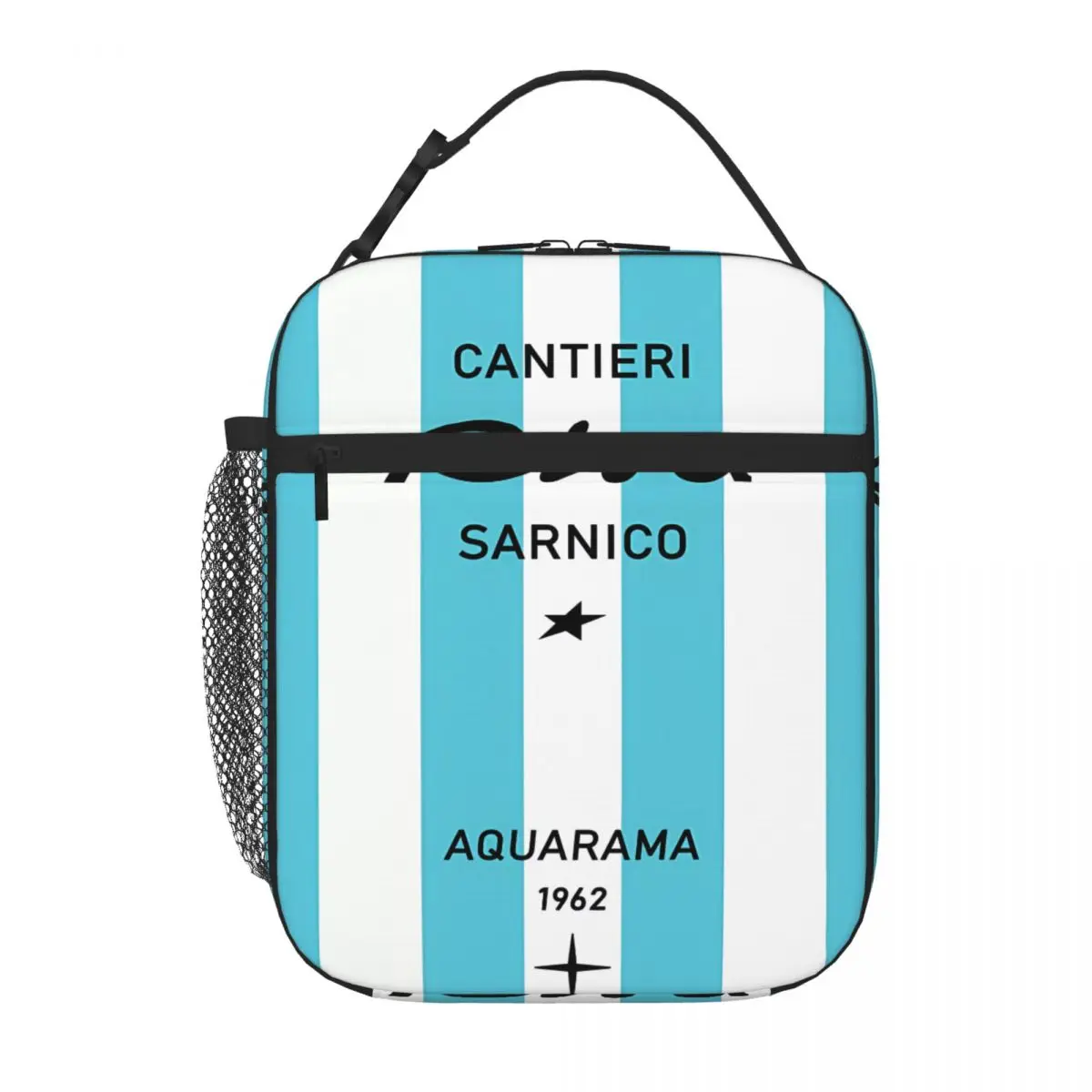 Bestselling Cantieri Riva Aquarama Marine Yachting Riviera Rainbow Print Waterproof Lunch Bag Daily Meal Prep Meal Prep Bag