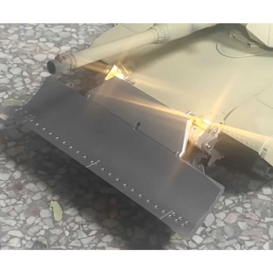 1/16 헨롱 원격 제어 군용 탱크 아브람스 M1A2 3918 TK16 메인보드 모델 업그레이드 부품용 전기 금속 블레이드