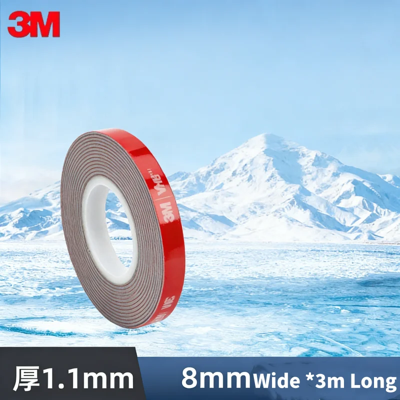 3M Sterke Dubbelzijdige Tape Lijm 1.1mm Dik 3M GPL-110 Hoge Viscositeit Auto Speciale Tape Traceless Sticking Fixing Foam Tape