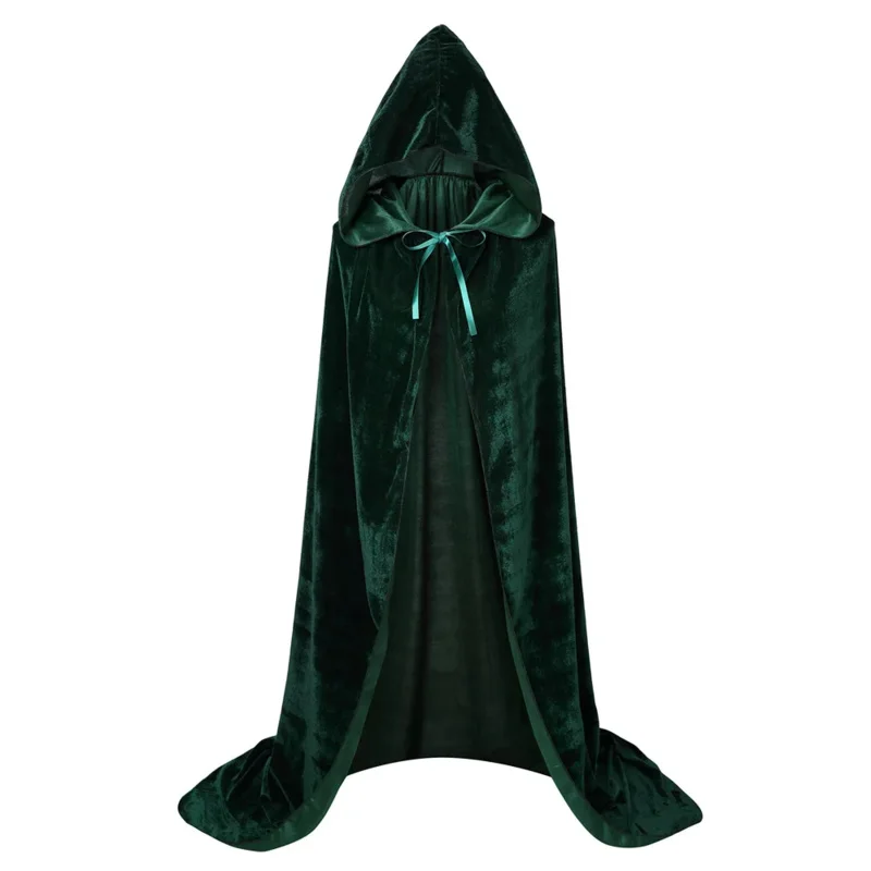 Nuevo disfraz de Cosplay de hermana Mary Sarah Winifred Sanderson, capa de bruja Hocus Pocus con capucha, regalo de Navidad y Halloween para ★ ★ ★