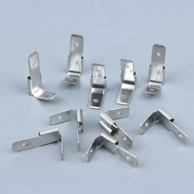 🛒6.3 Mm Double Piggyback Spade Connectors Tin-plated Brass Minimum Voltage Drop Wear And Tear Resistant