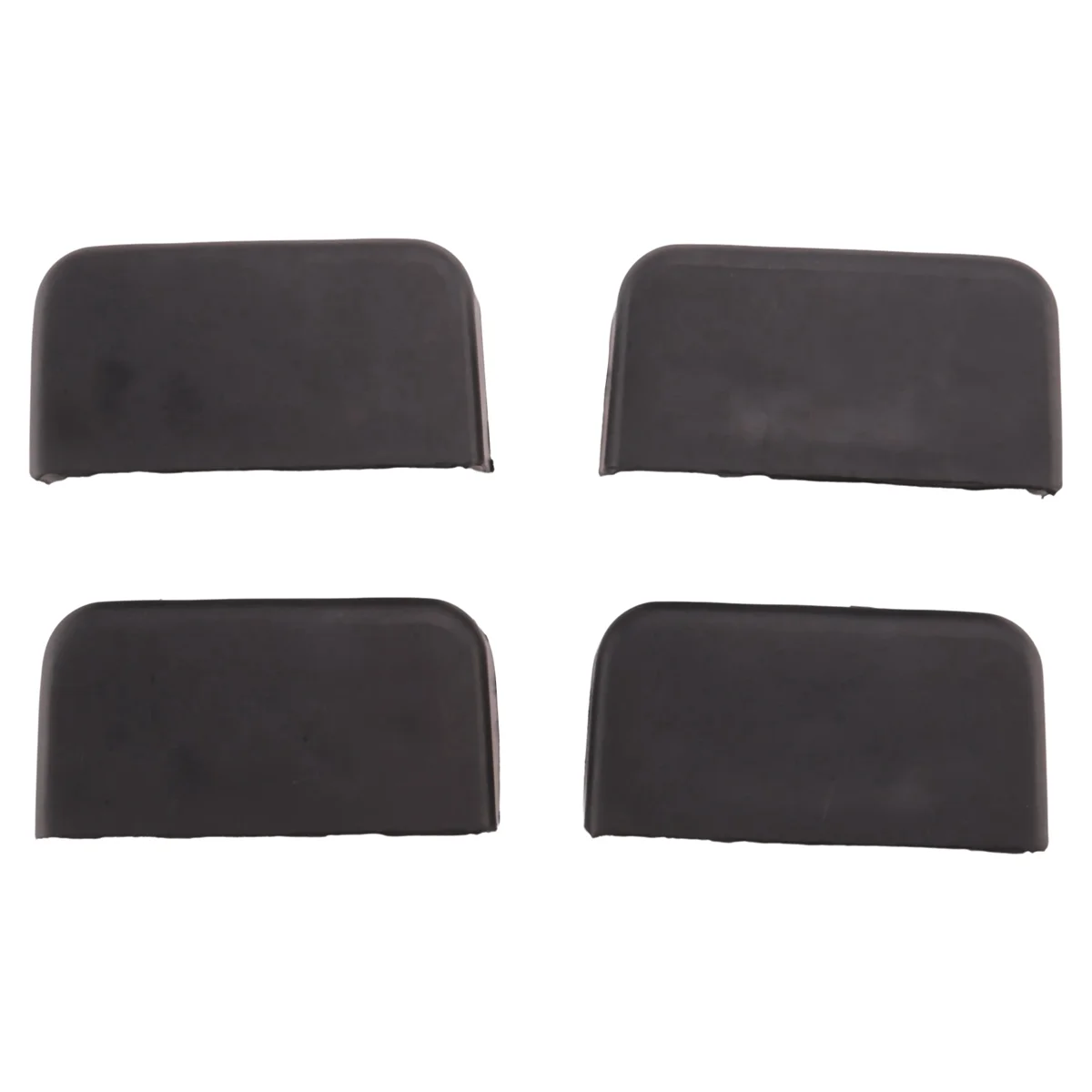 For Tesla Model Y/3 2021 2022 Car Rear Seat Slide Rail Plug Modified Rear Seat Slide Protection Rail Cover Cap 4Pcs