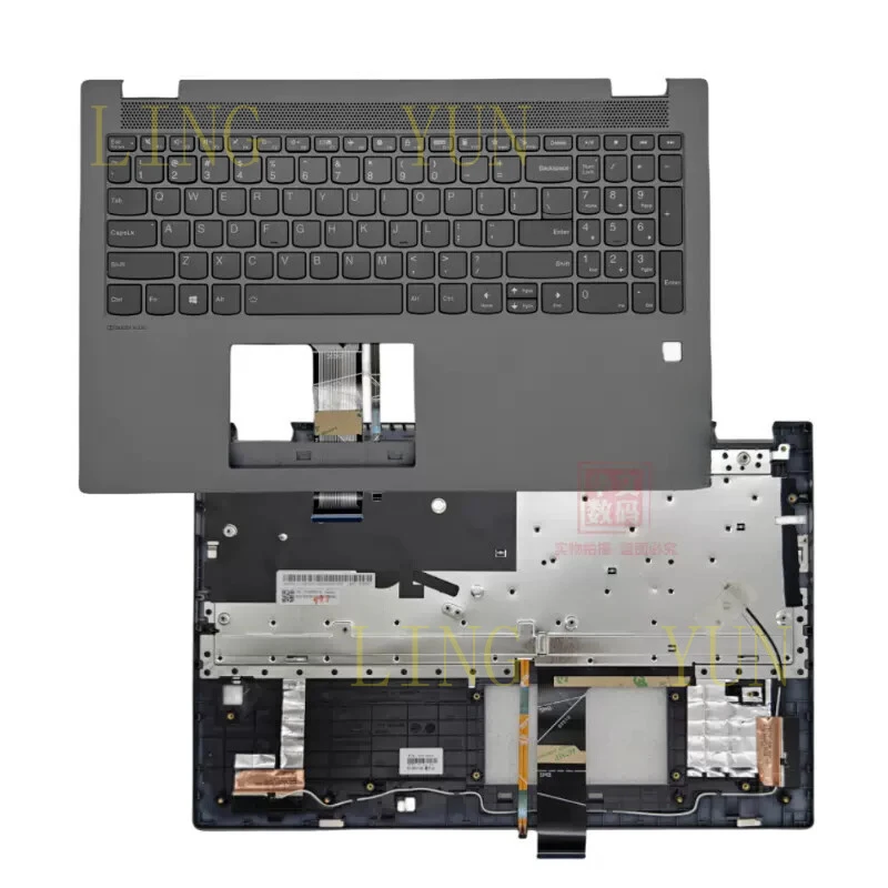 Z  Palmrest w/Backlit Keyboard FRP for Lenovo Flex 5-15IIL05 ITL05 5CB0Y89720 US
