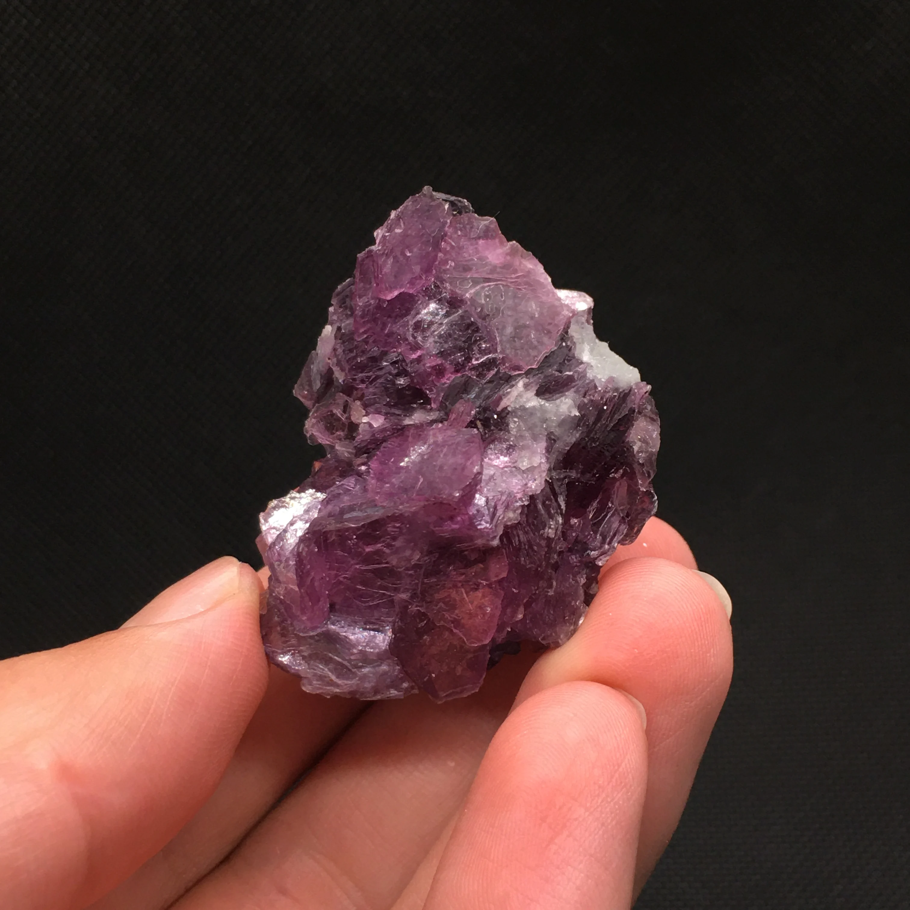 

Natural Brazil purple mica mineral crystal stones and crystals healing crystals quartz