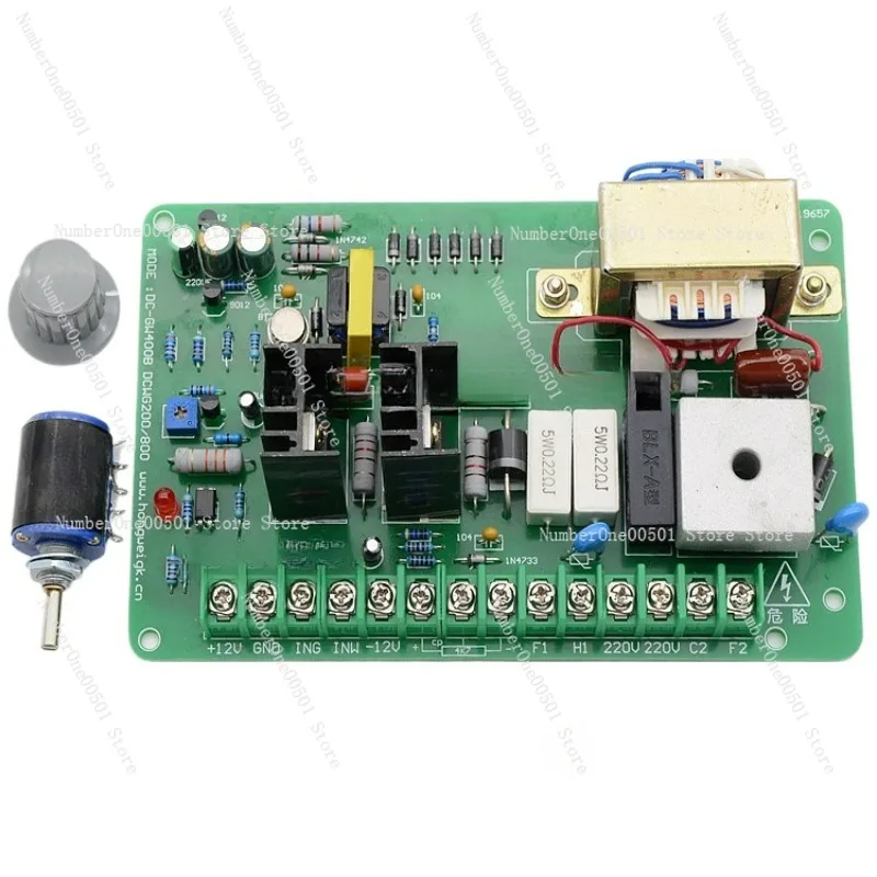 SCR-08 DC motor speed board control board 220v governor, bag making machine speed board 500W/800W